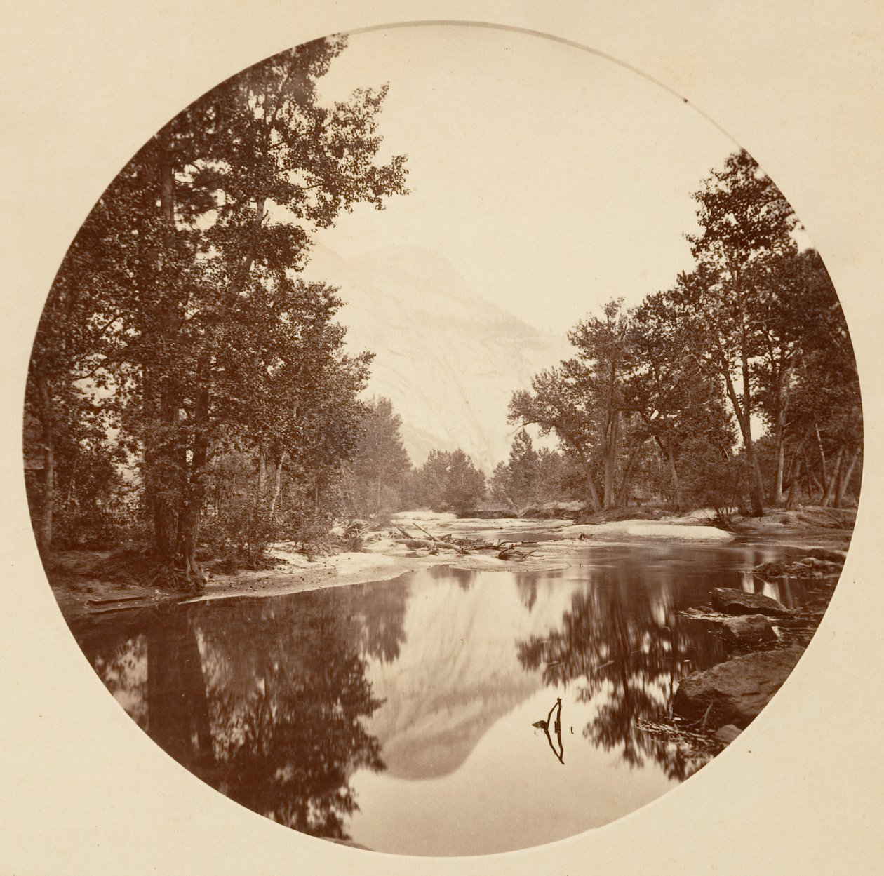 [Yosemite Ulusal Parkı, Kaliforniya], yak. 1878. by Carleton Emmons Watkins