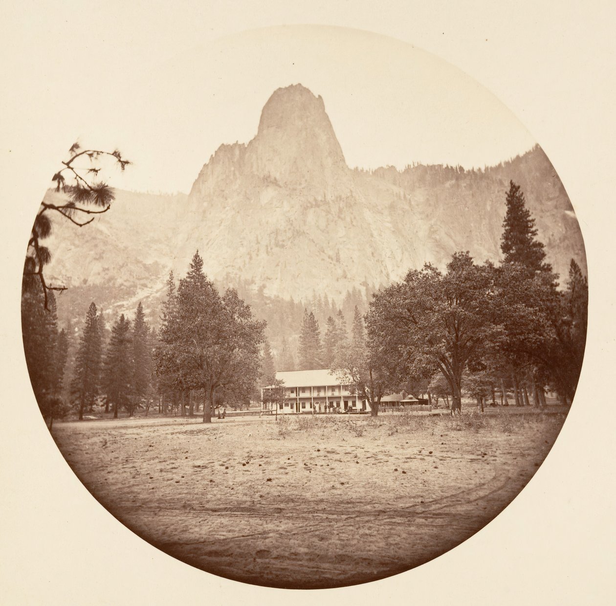 [Yosemite Ulusal Parkı, Kaliforniya], yak. 1878. by Carleton Emmons Watkins