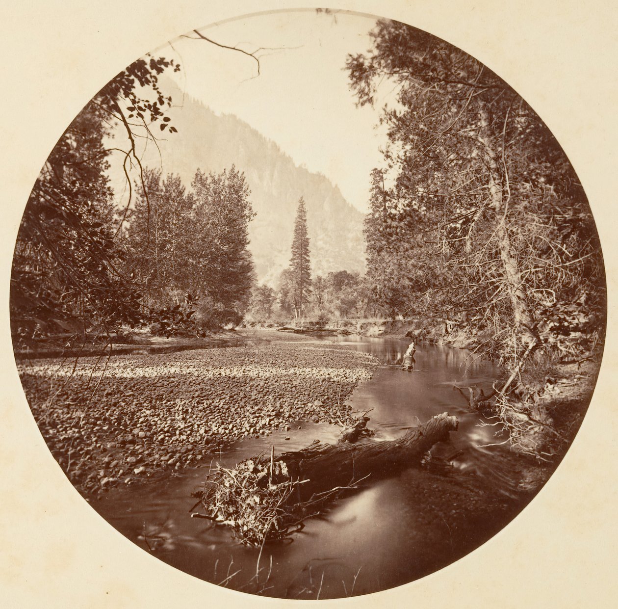 [Yosemite Ulusal Parkı, Kaliforniya], yak. 1878. by Carleton Emmons Watkins