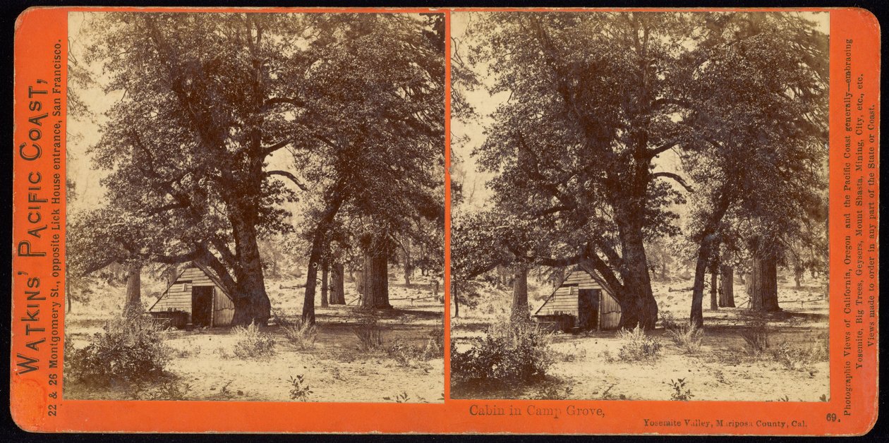 Camp Grove, Yosemite Valley, Mariposa County, Ca
