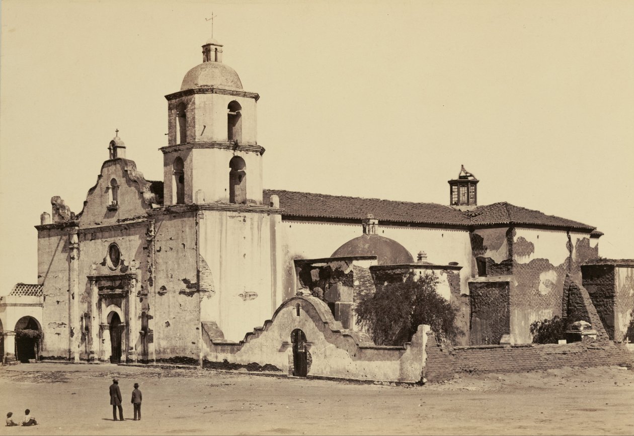 Misyon, San Luis Rey de Francia by Carleton Watkins