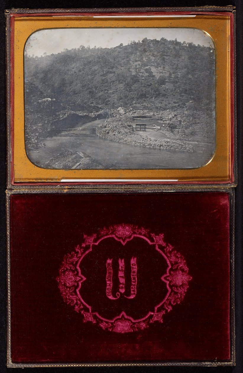 İsimsiz (nehir madenciliği sahnesi) by Carleton Watkins