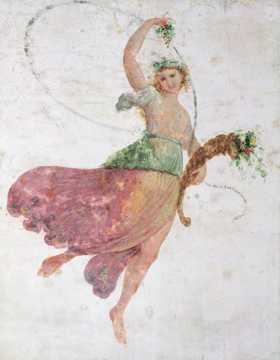 Bir Bereket ve Bir Demet Üzüm Olan Genç Dansçı by Carlo Bevilacqua