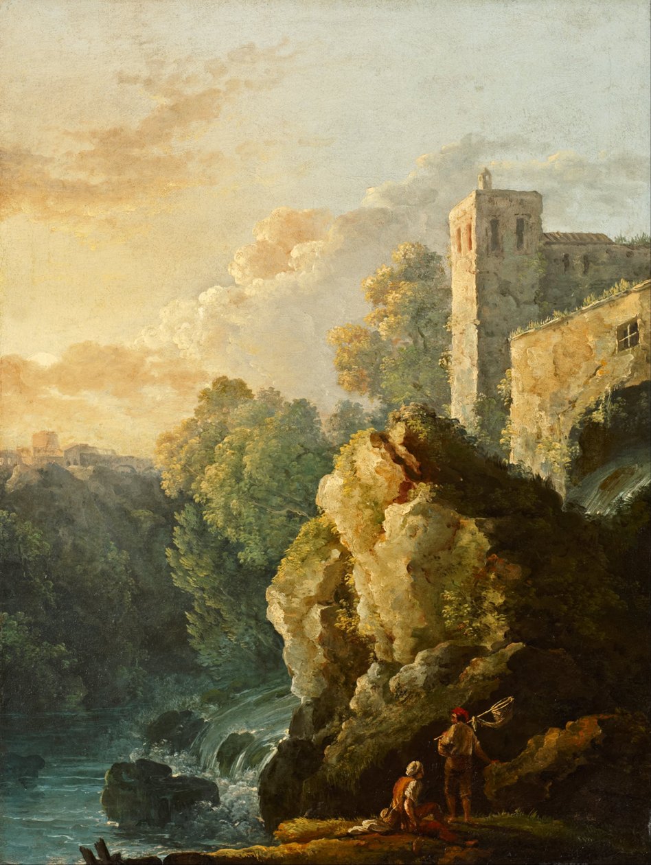 Kale ve Şelale by Carlo Bonavia