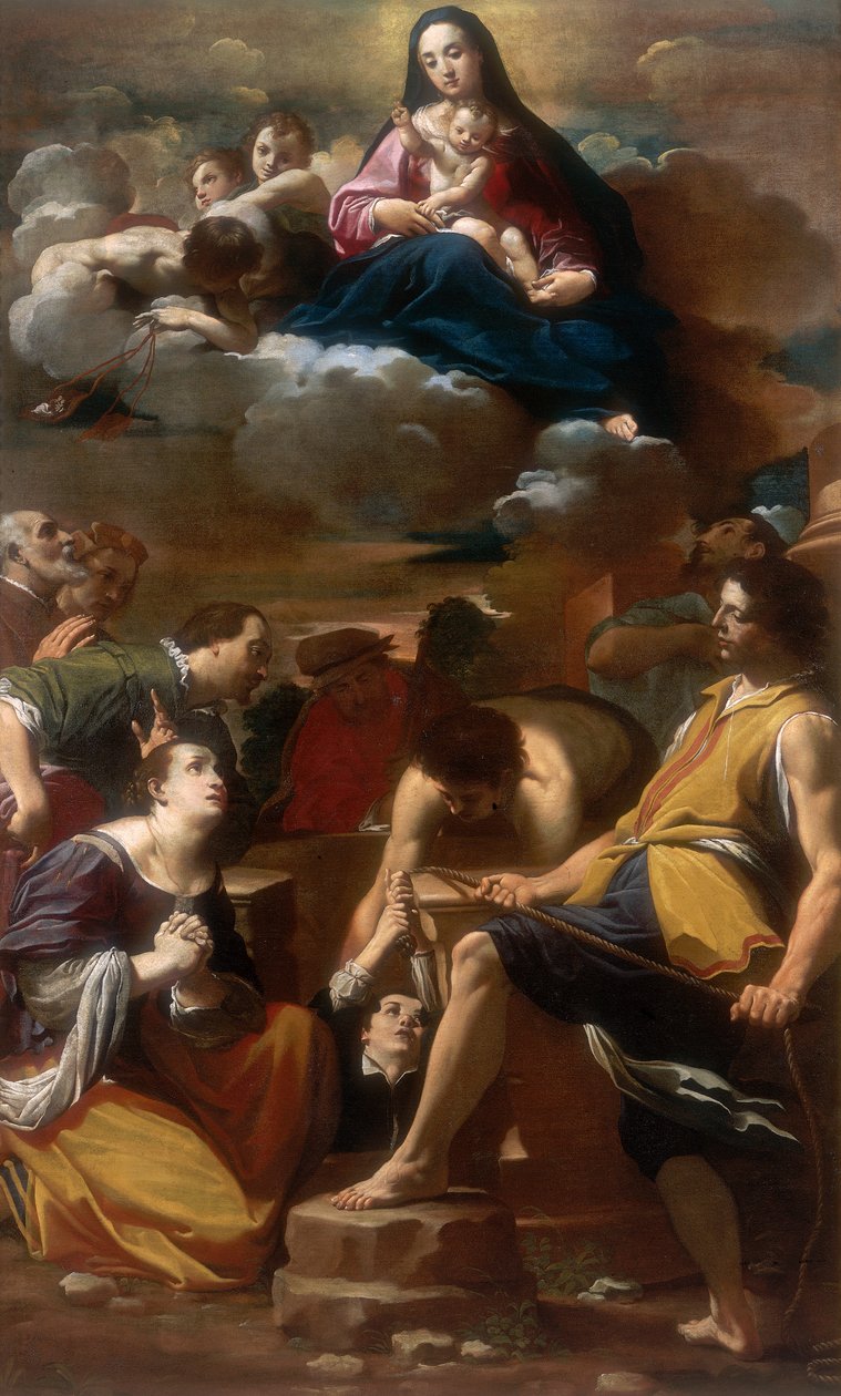 Miracle of Our Lady of Mount Carmel, Carlo Bononi