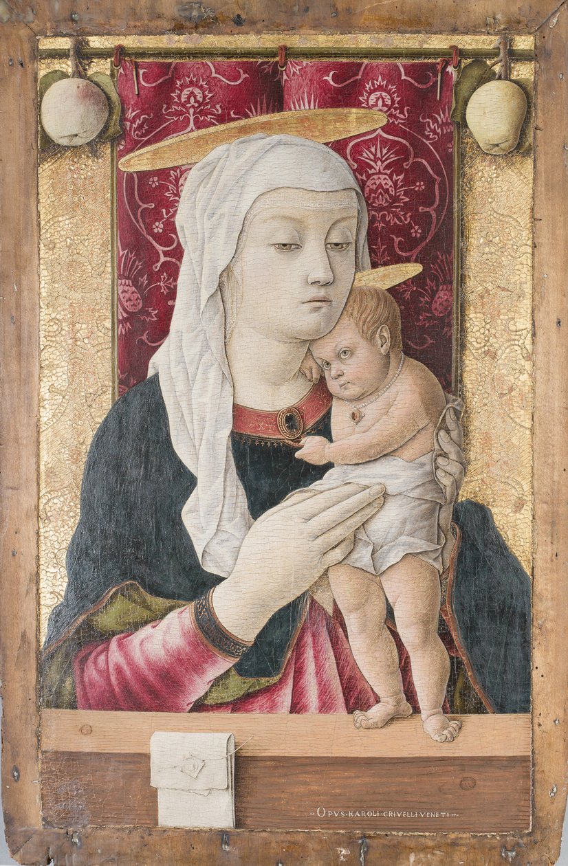 Madonna ve Çocuk, c.1468 (panelde tempera ve yağ) by Carlo Crivelli