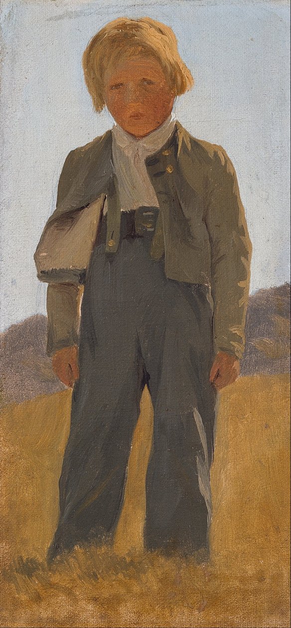 Çoban çocuğu. Çalışmak by Carlo Dalgas