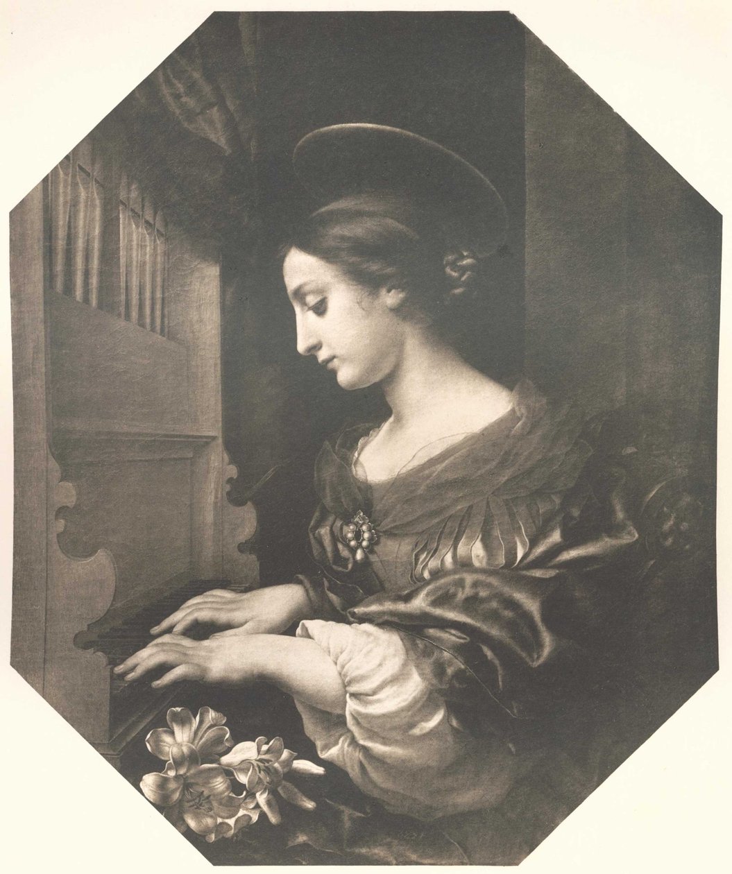 Aziz Cecilia by after Carlo Dolci