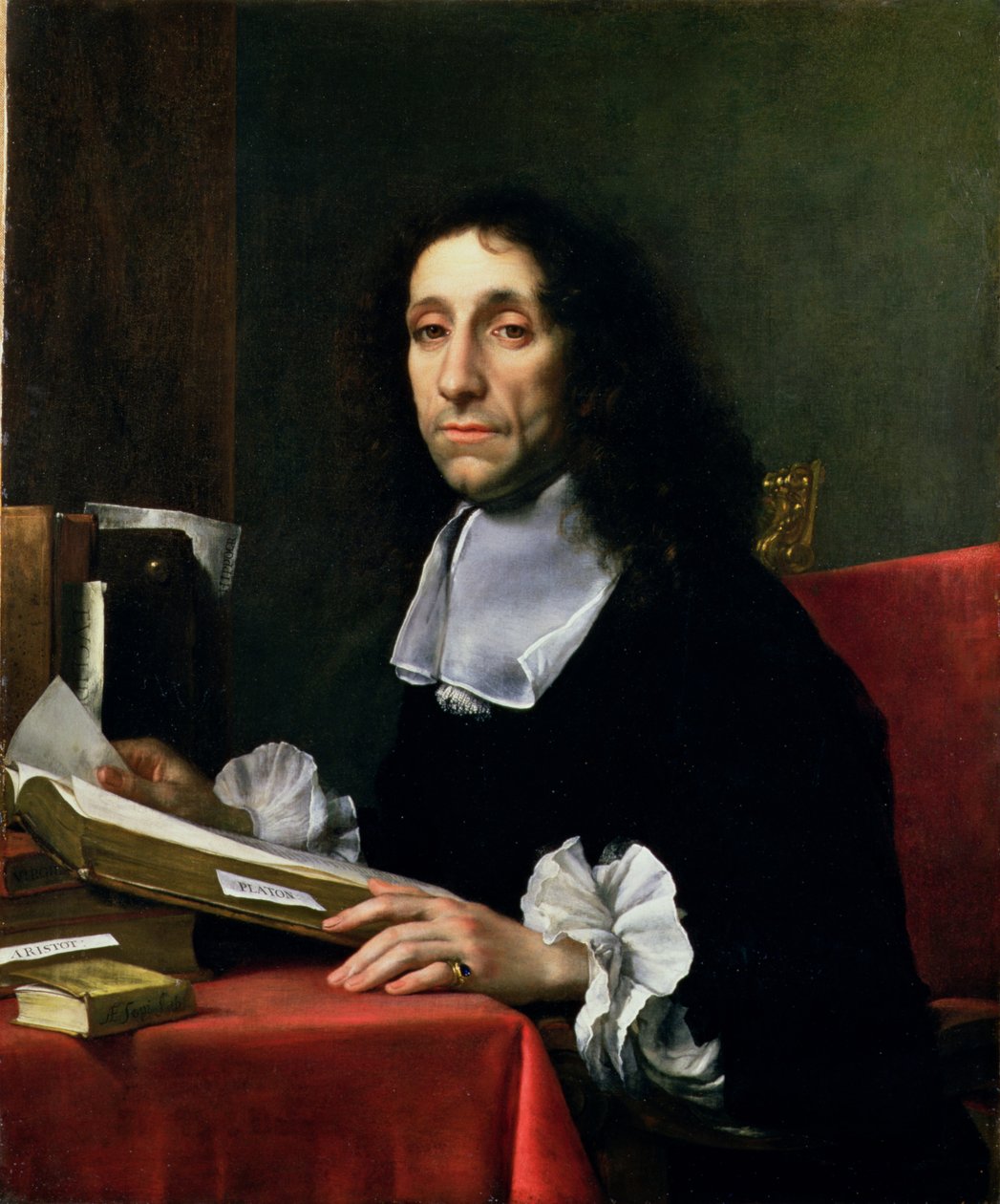 Sir Thomas Baines'in Portresi (1622-80) 1665-70 by Carlo Dolci