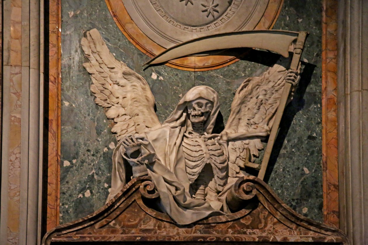 Kardinal Cinzio Albertini Anıtı (mermer) by Carlo Francesco Bizzaccheri