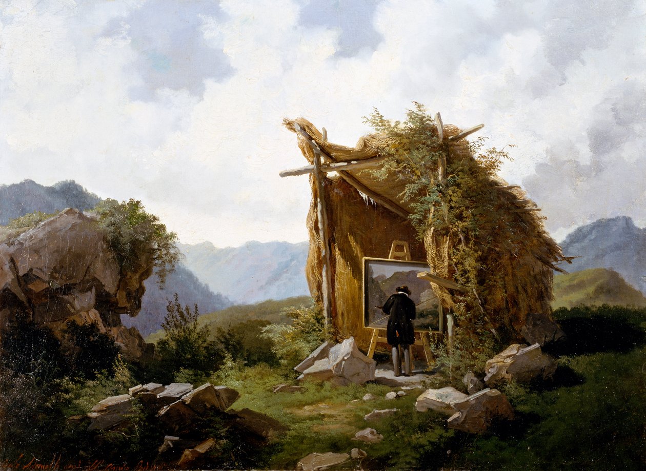 Kırsal kesimdeki sanatçılar by Carlo Ademollo