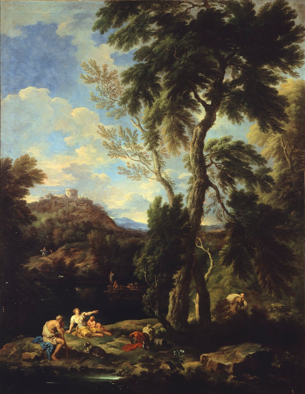 Hacı ile manzara by Carlo Antonio Tavella