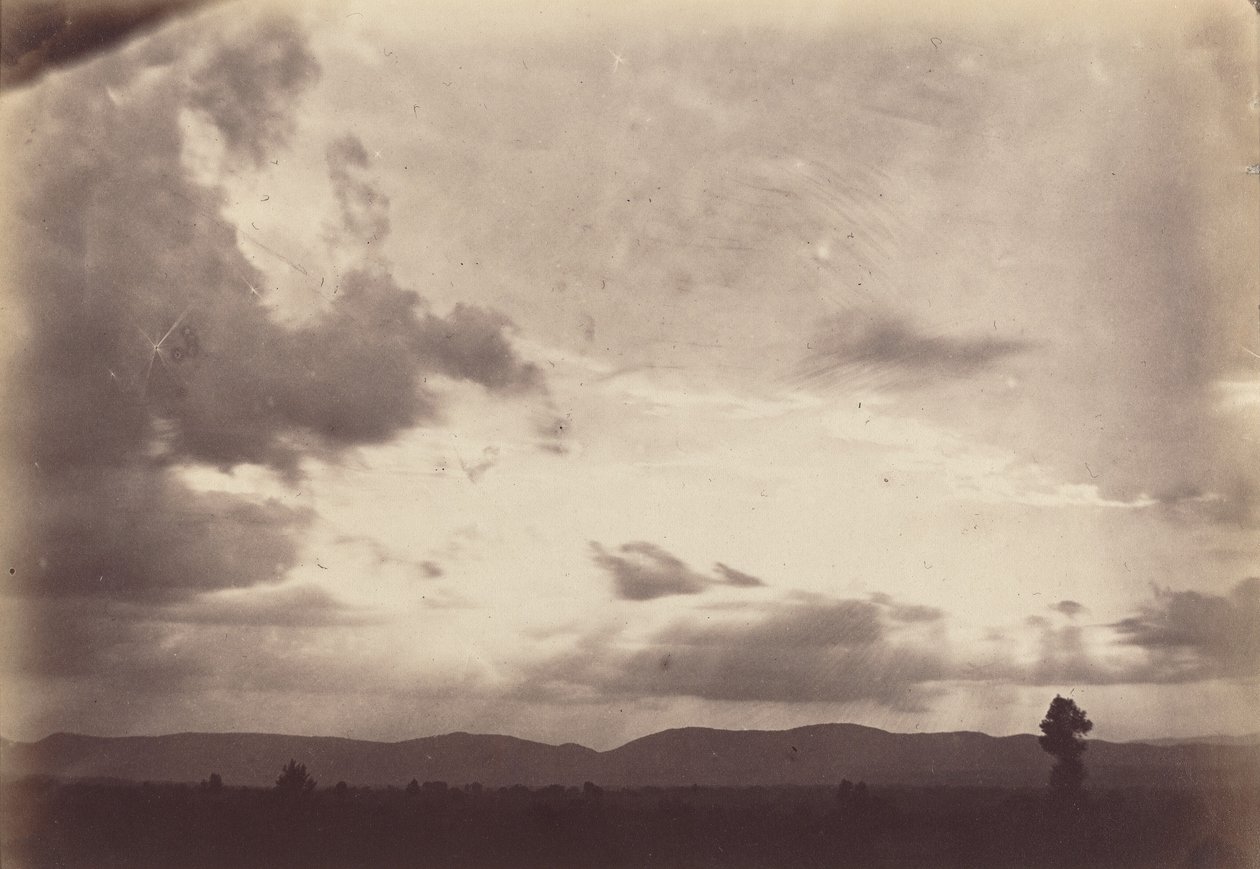 Bulut Çalışması, Roman Campagna by Carlo Baldassare Simelli