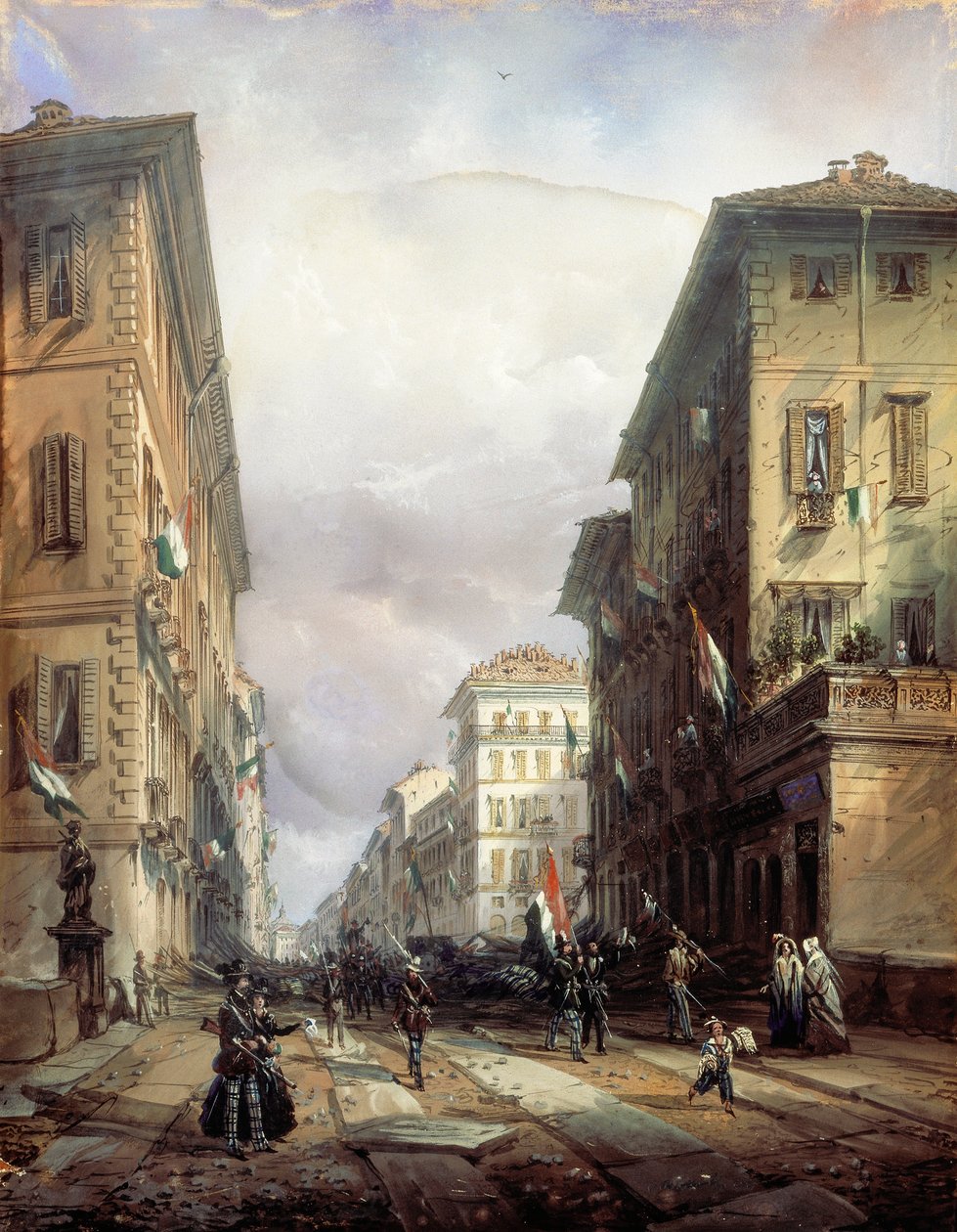 Five Days of Milan'ın Bölümü by Carlo Bossoli