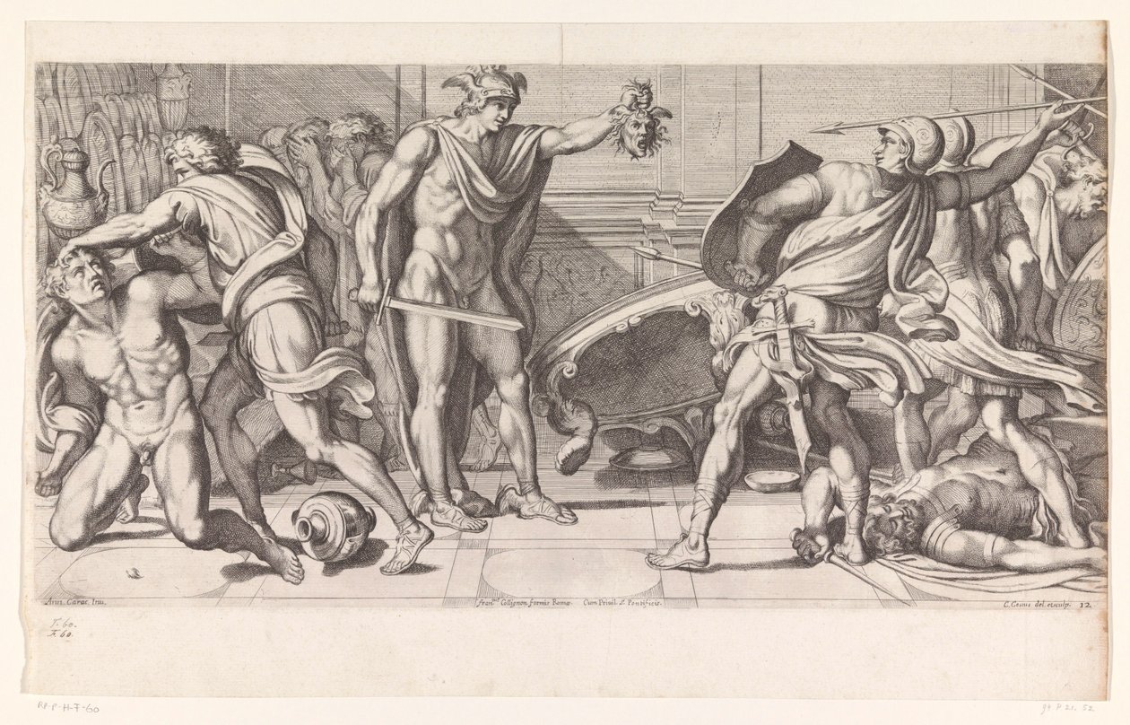 Phineus ve yandaşları taşa döndü Roma