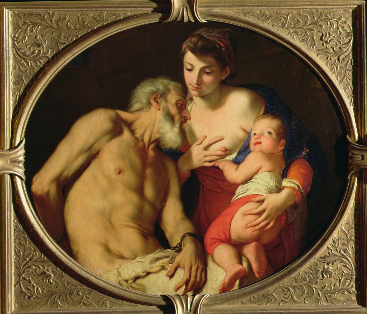Roma Yardım Kuruluşu (Cimon ve Pero), c.16901700 by Carlo Cignani
