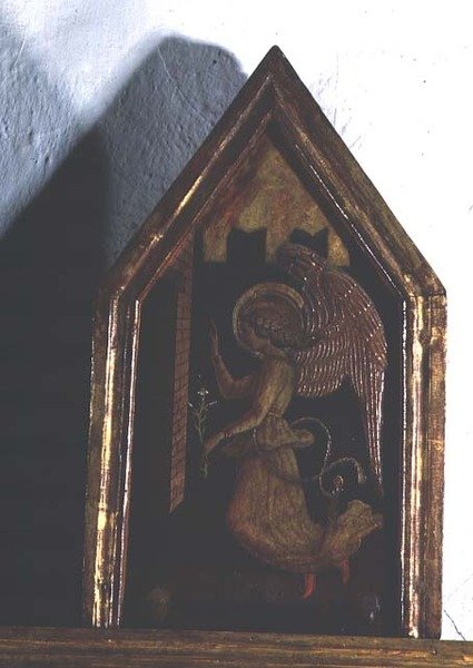 Başmelek Gabriel, San Silvestro poliptiğinden detay by Carlo Crivelli