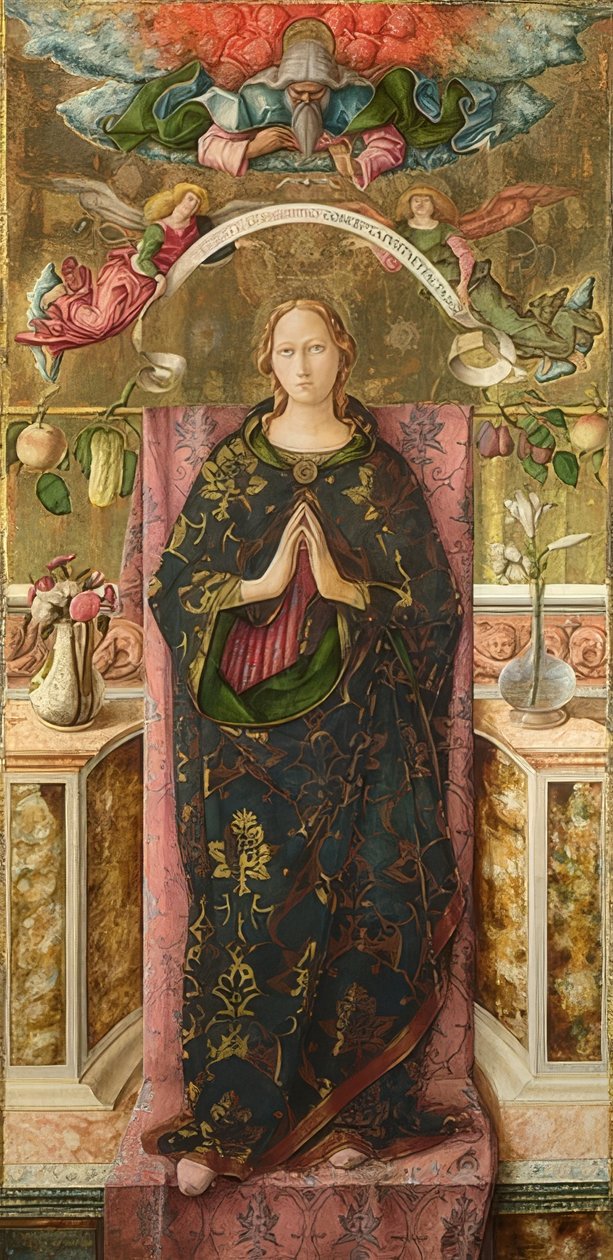 Immaculate Conception. 1492 by Carlo Crivelli