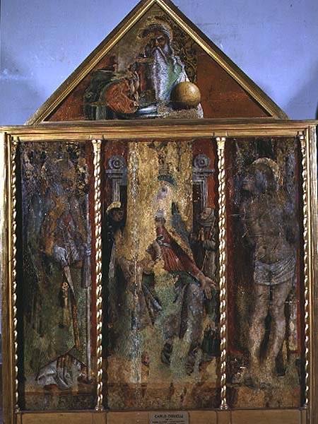 Azizlerle Madonna ve Çocuk, Valley Castellano