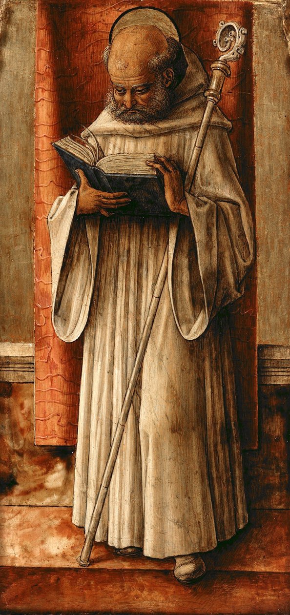 Aziz Benedict, c. 1490 by Carlo Crivelli