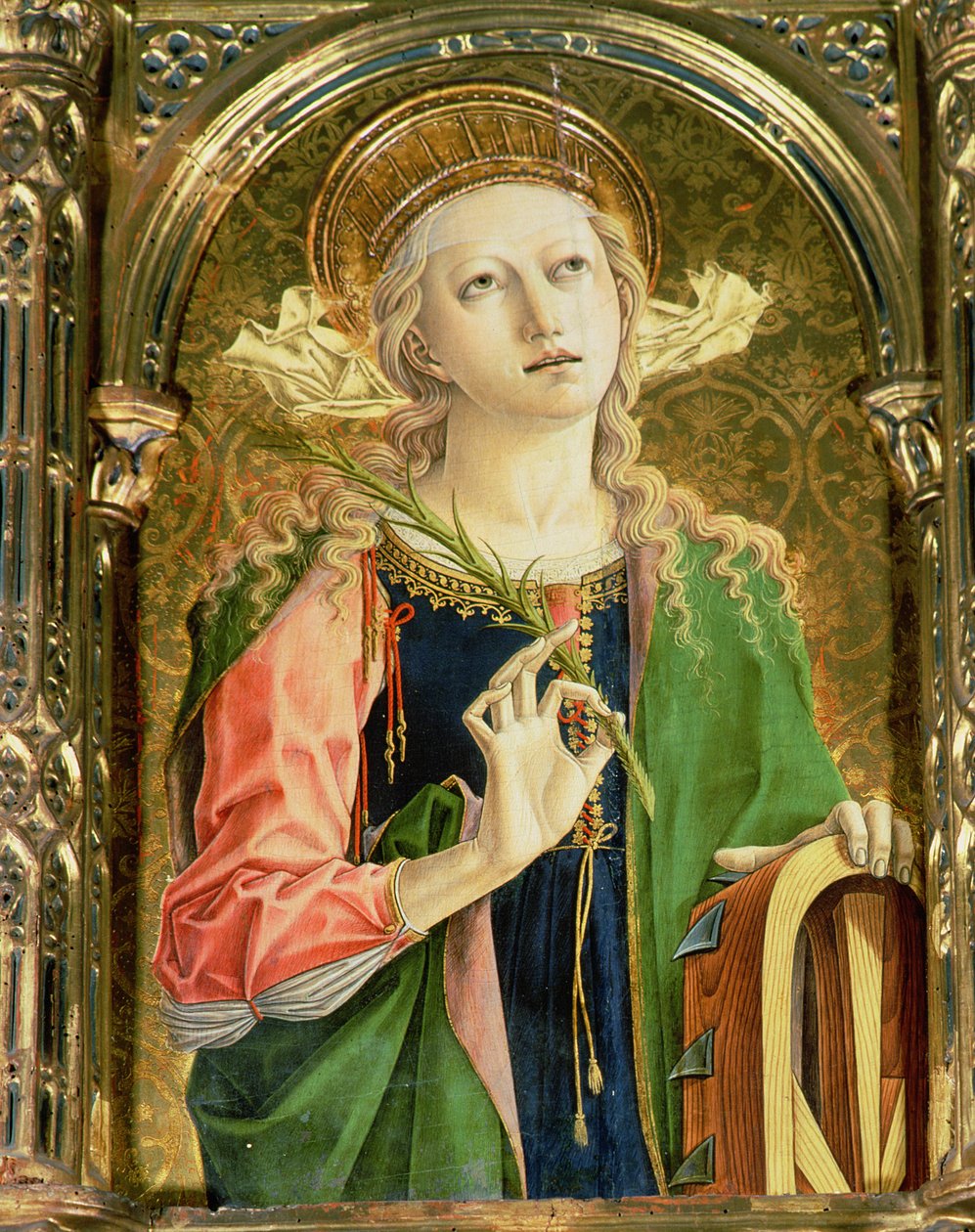 İskenderiyeli St. Catherine, SantEmidio poliptiğinin detayı, 76636
