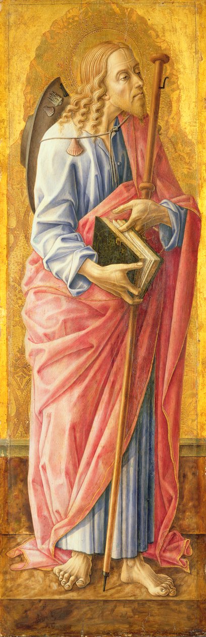 Aziz James Greater (panelde tempera) by Carlo Crivelli