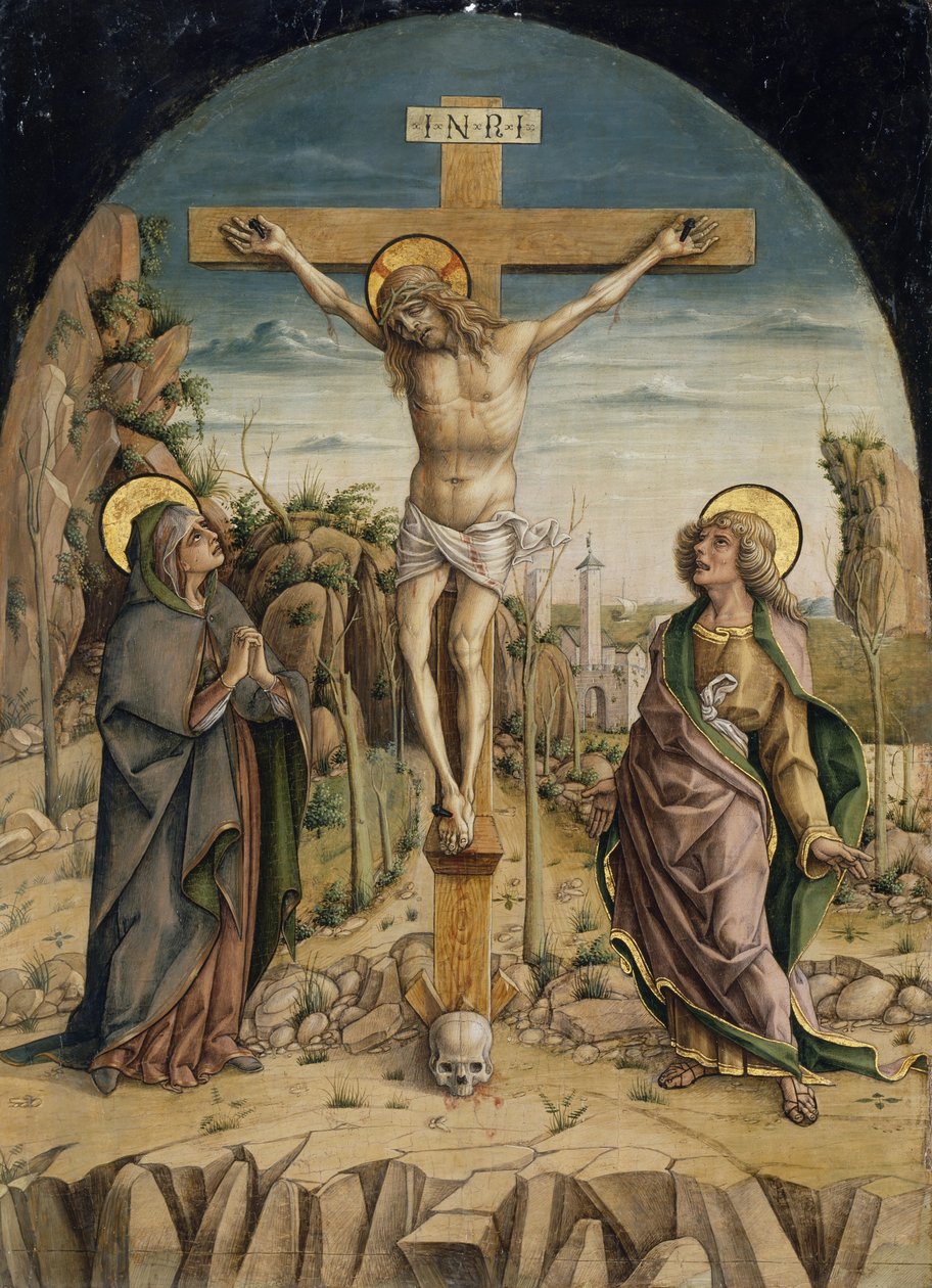 Çarmıha Gerilme, c.1487 by Carlo Crivelli
