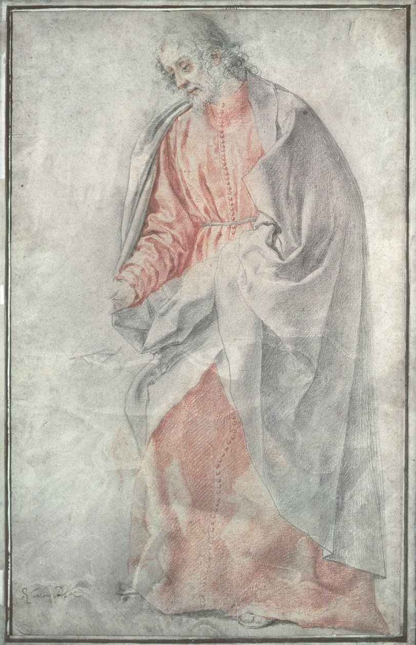 Bir Havari, (pastel) by Carlo Dolci