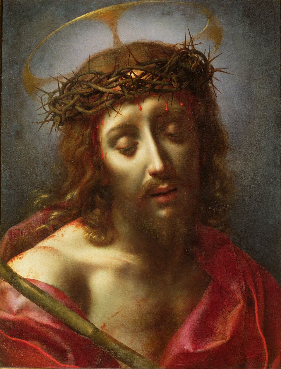 Hüzünlerin Adamı Olarak İsa by Carlo Dolci