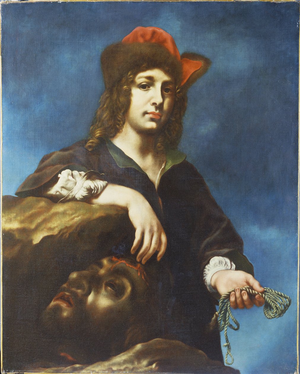 Goliath Başkanı ile David by Carlo Dolci