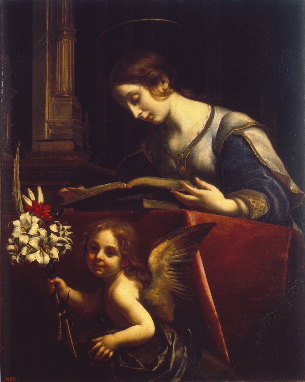 Aziz Katerina, 1670 by Carlo Dolci