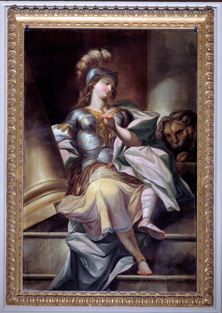Cumhuriyetin on üç değerinin alegorisi: Güç (Resim, 1783