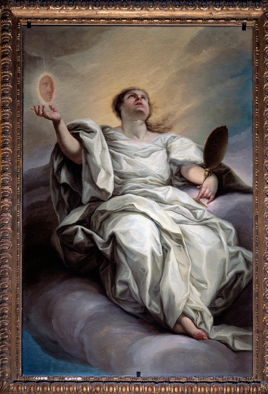 Cumhuriyetin on üç değerinin alegorisi: Hakikat (1783 sonrası resim) by Carlo Giuseppe Ratti