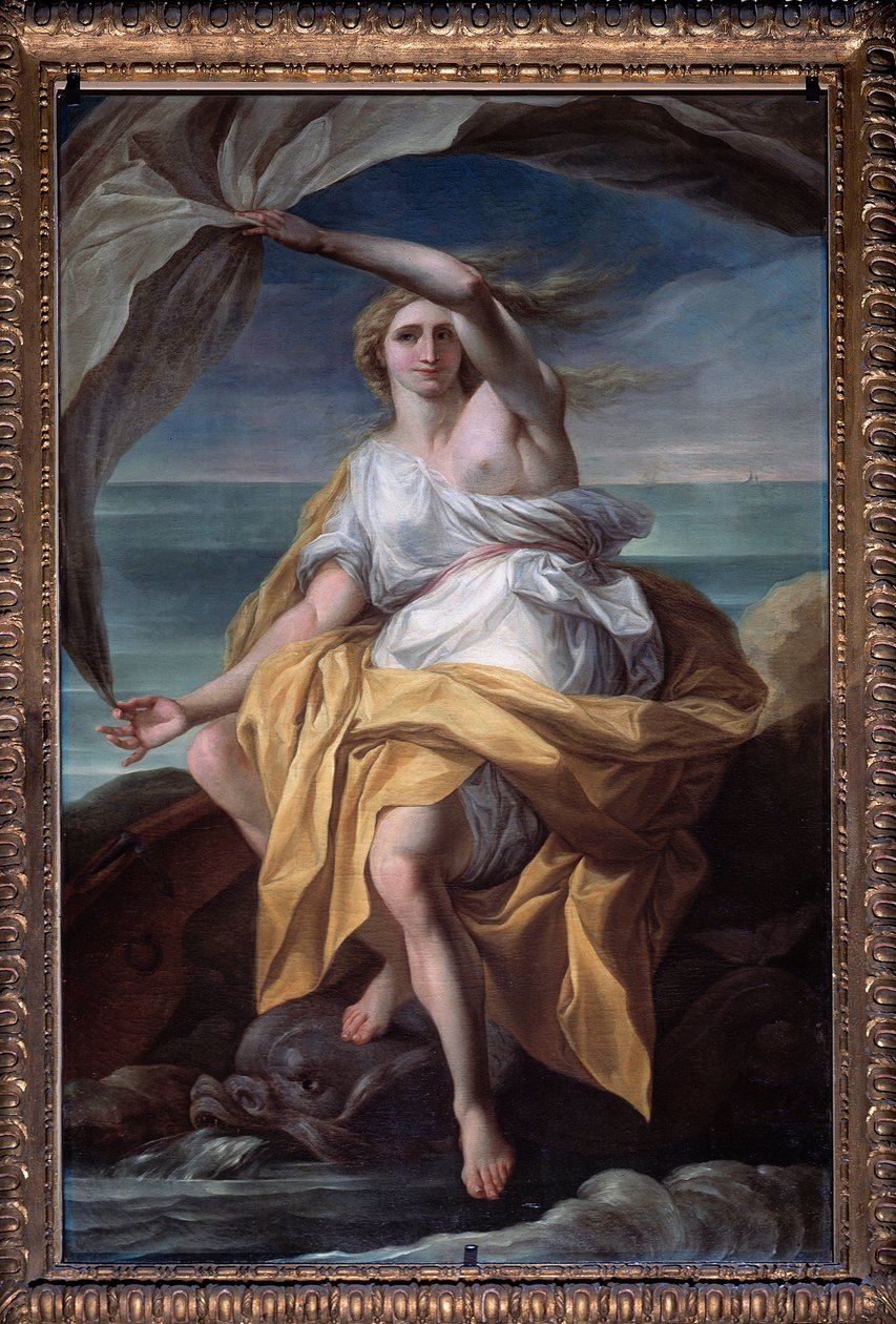 Cumhuriyetin on üç değerinin alegorisi: navigasyon (Resim, 1783