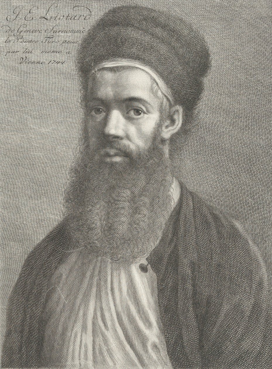 Bir Türk Kıyafetinde Otoportre, 18. Yüzyıl. by Carlo Gregori