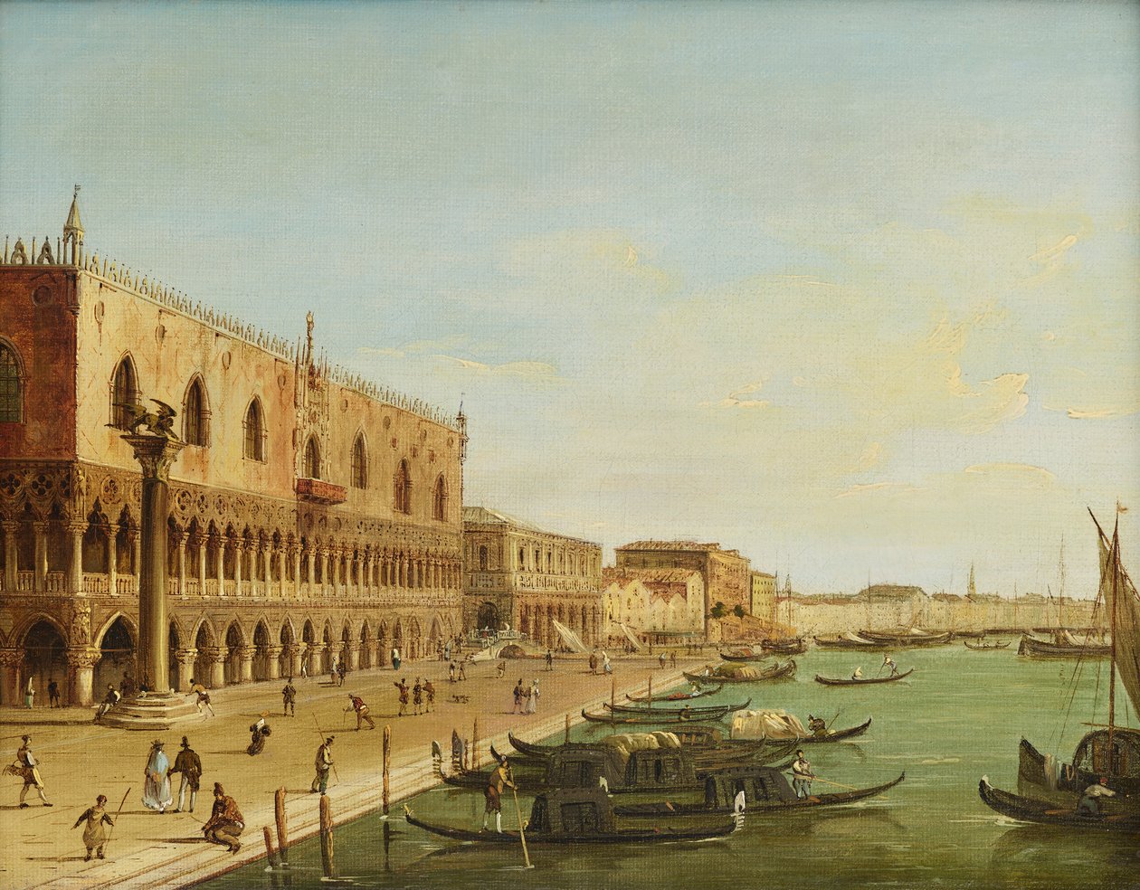 Venedig mit Riva degli Schiavoni