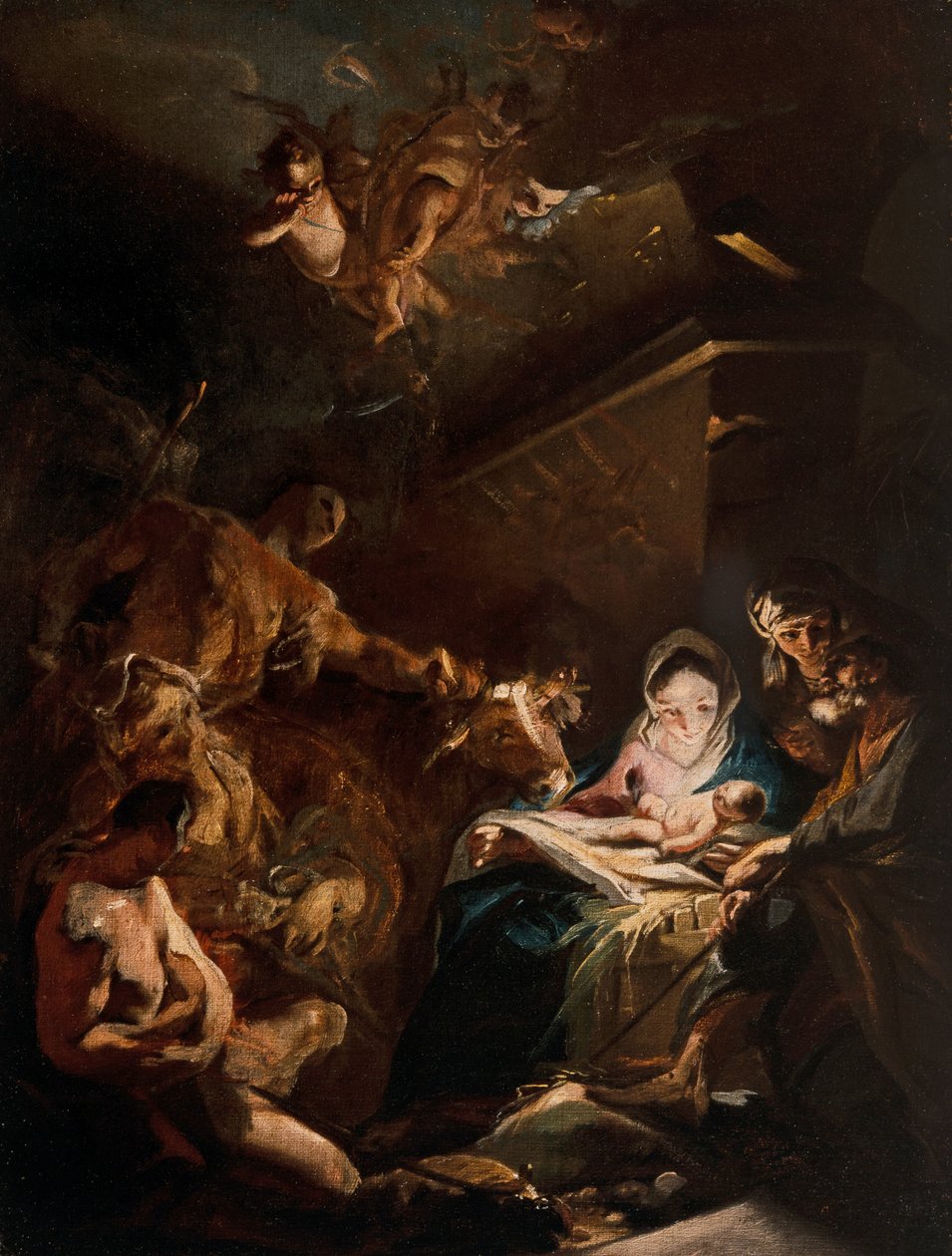 Çobanların Hayranlığı by Carlo Innocenzo Carlone