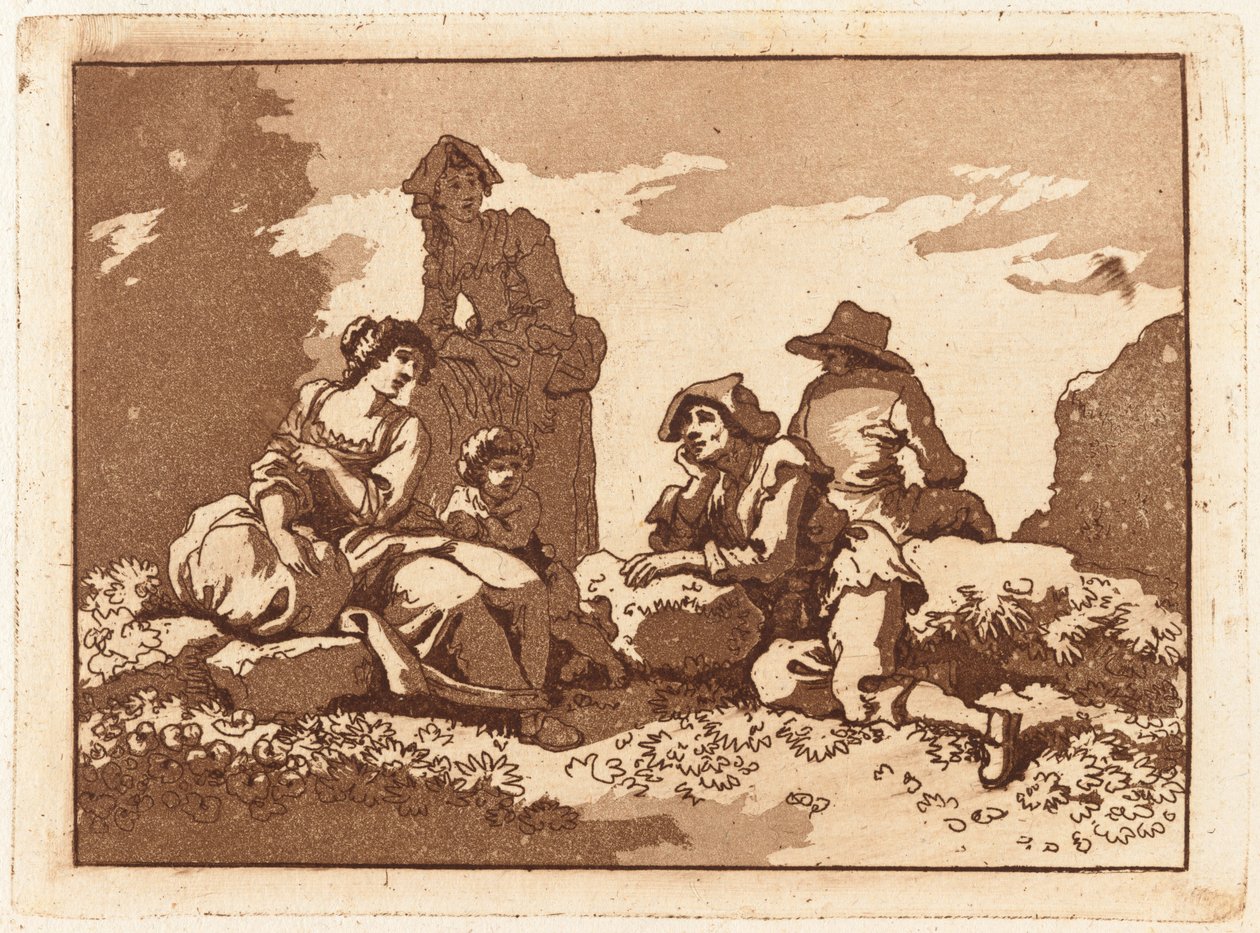Dinlenme Ailesi by Carlo Labruzzi