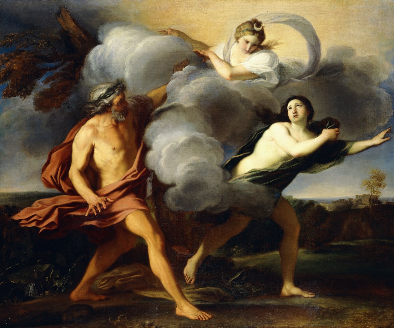 Alpheus ve Arethusa, by Carlo Maratta or Maratti