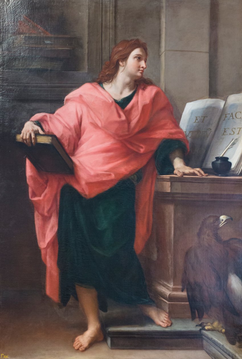 Evangelist Aziz John by Carlo Maratta or Maratti