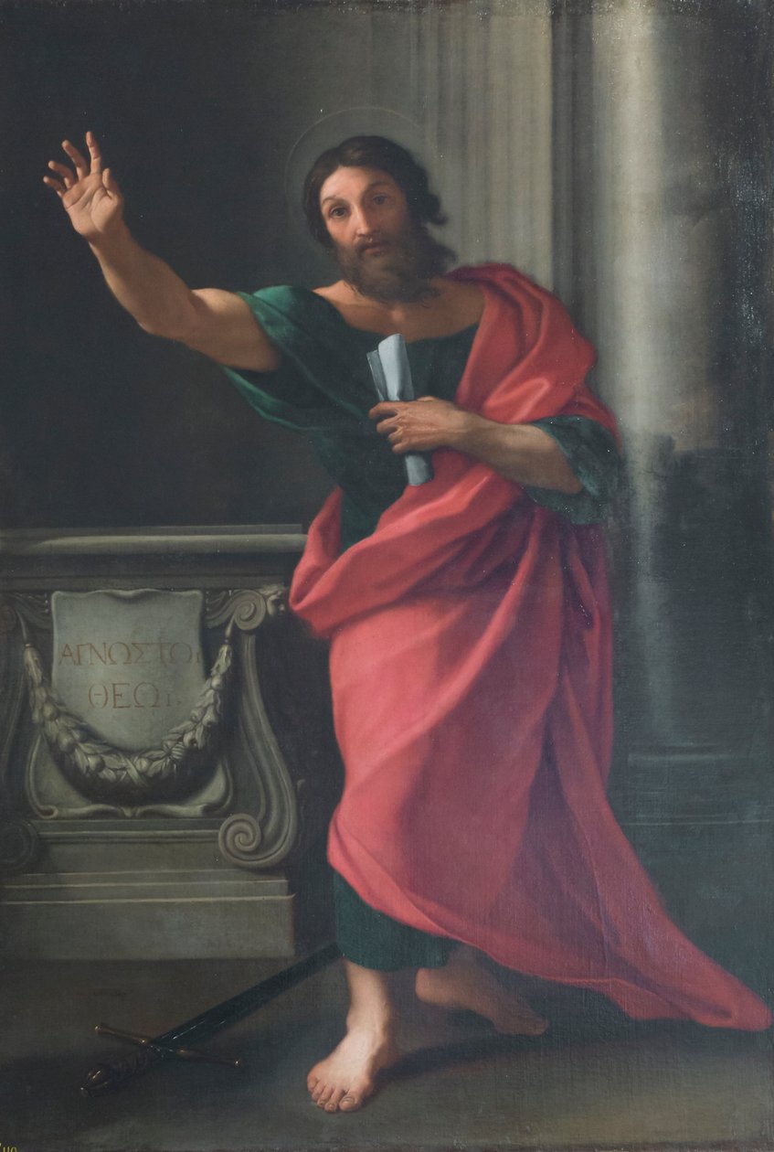 Aziz Paul, yak. 1667 (tuval üzerine yağlı boya) by Carlo Maratta or Maratti