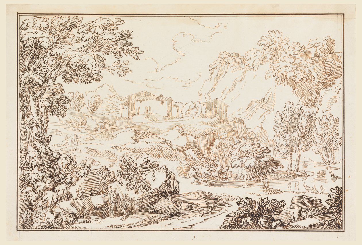 Bir manzara by Carlo Marchionni