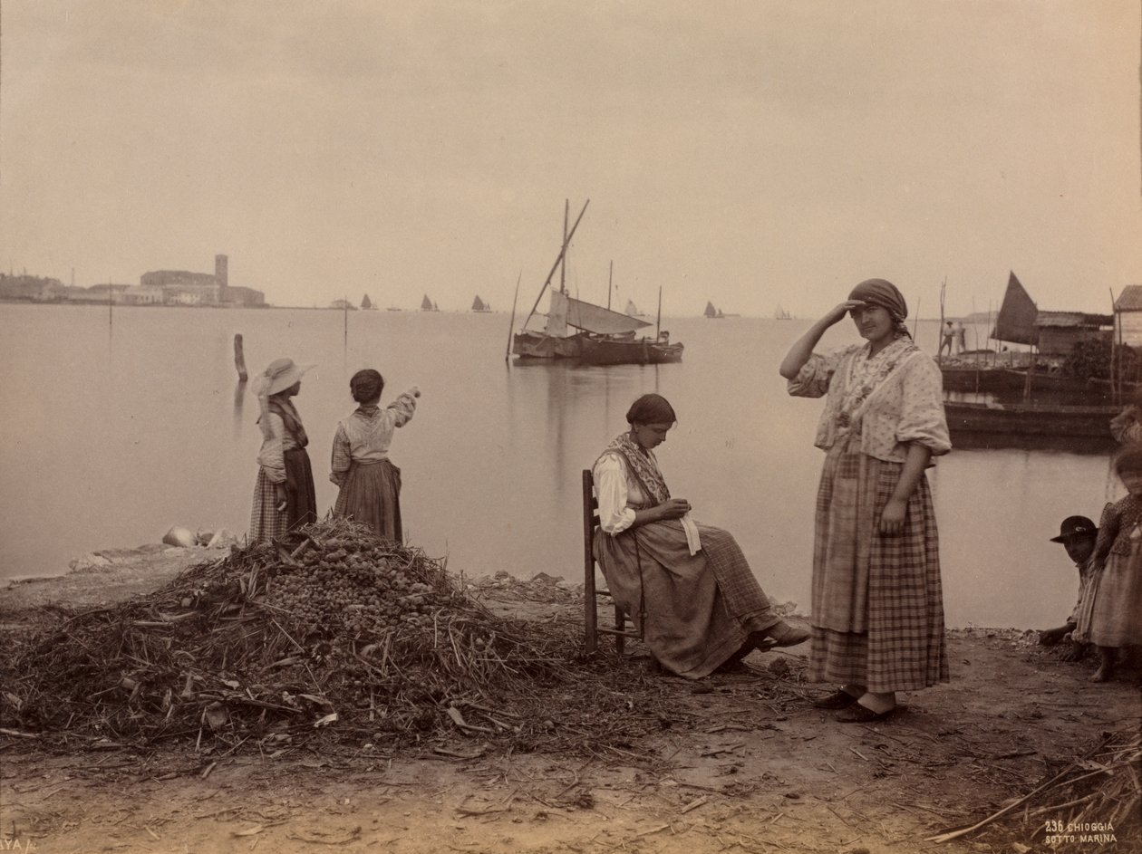 Chioggia, Marina Altında by Carlo Naya