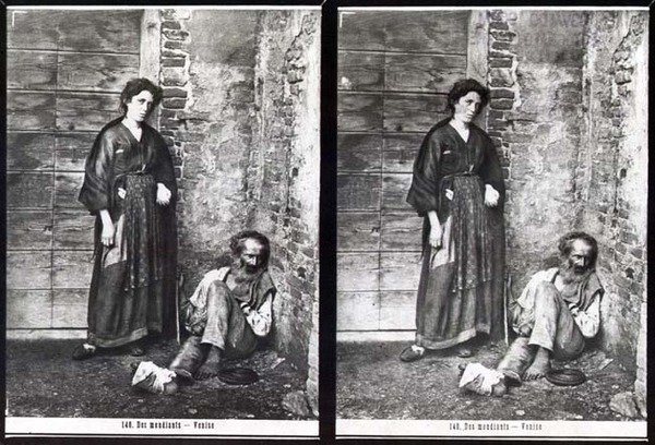 İki Dilenci, Venedik by Carlo Naya