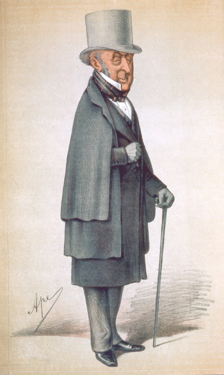 Roderick Impey Murchison, İskoç jeolog, 1870 by Carlo Pellegrini