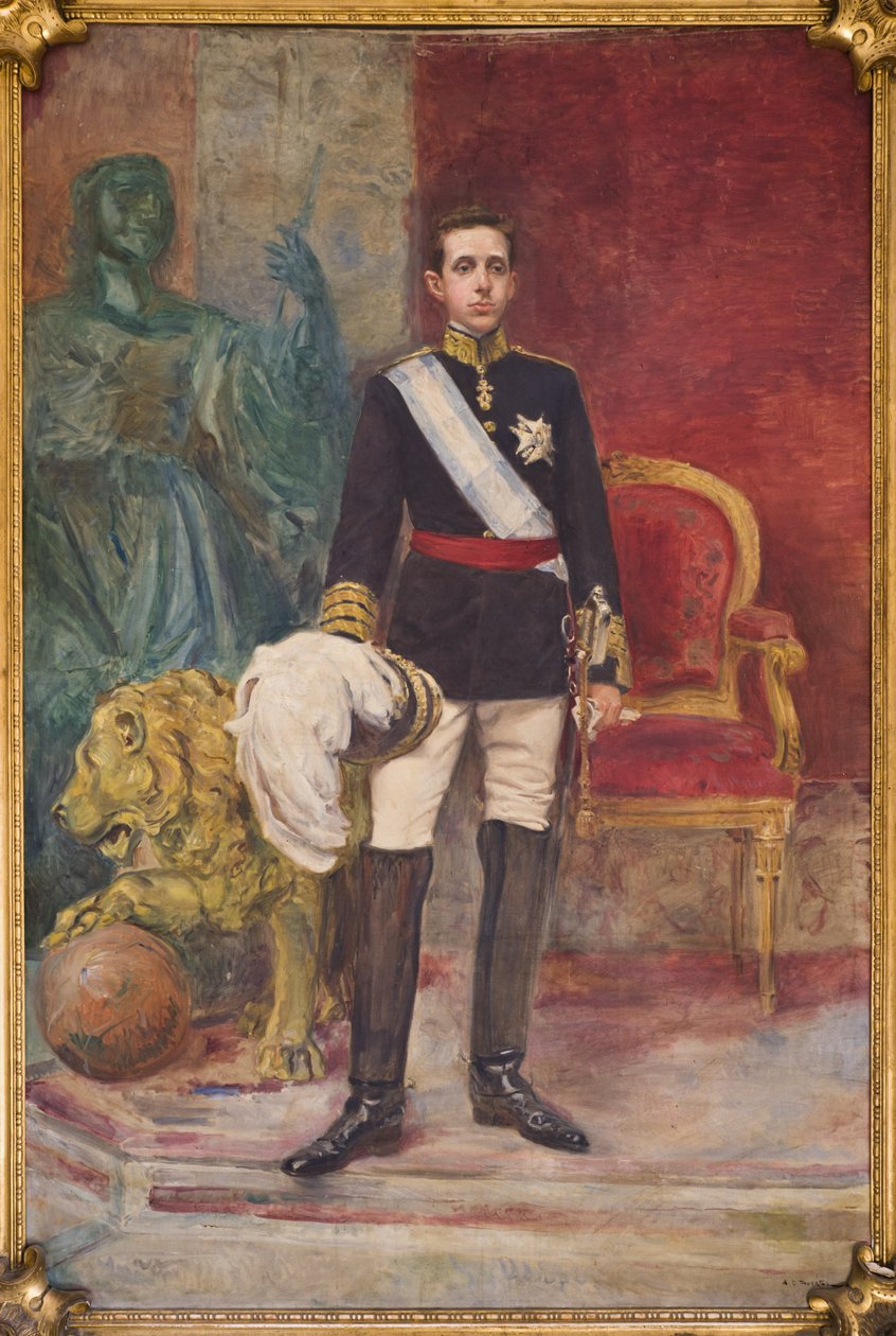 Majesteleri Kral Alfonso XIII by Carlos Angel Diaz Huertas