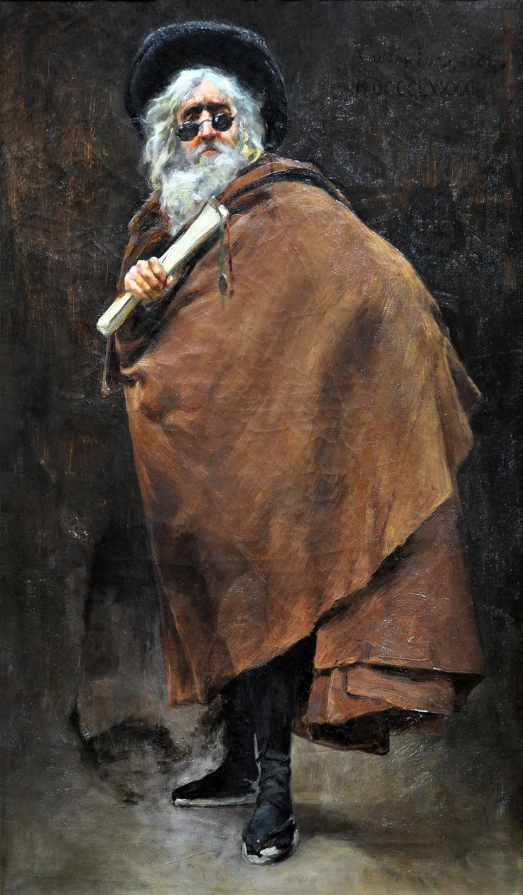 Enrique Melda'nın portresi, 1892 civarı (tuval üzerine yağlıboya) by Carlos Vazquez y Ubeda