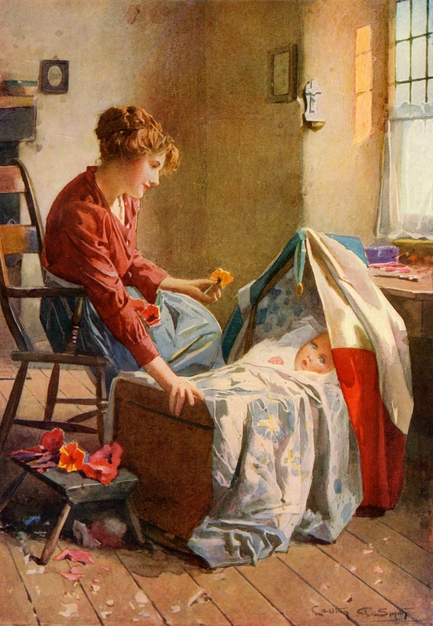 Fleur de Lis, 1914. by Carlton Alfred Smith