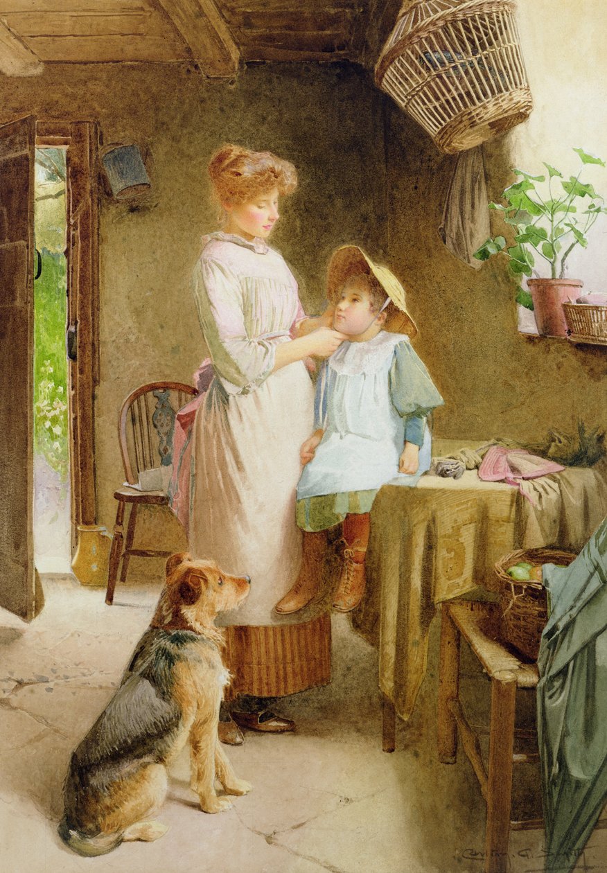 Yeni Kaput (tuval üzerine yağlı boya) by Carlton Alfred Smith