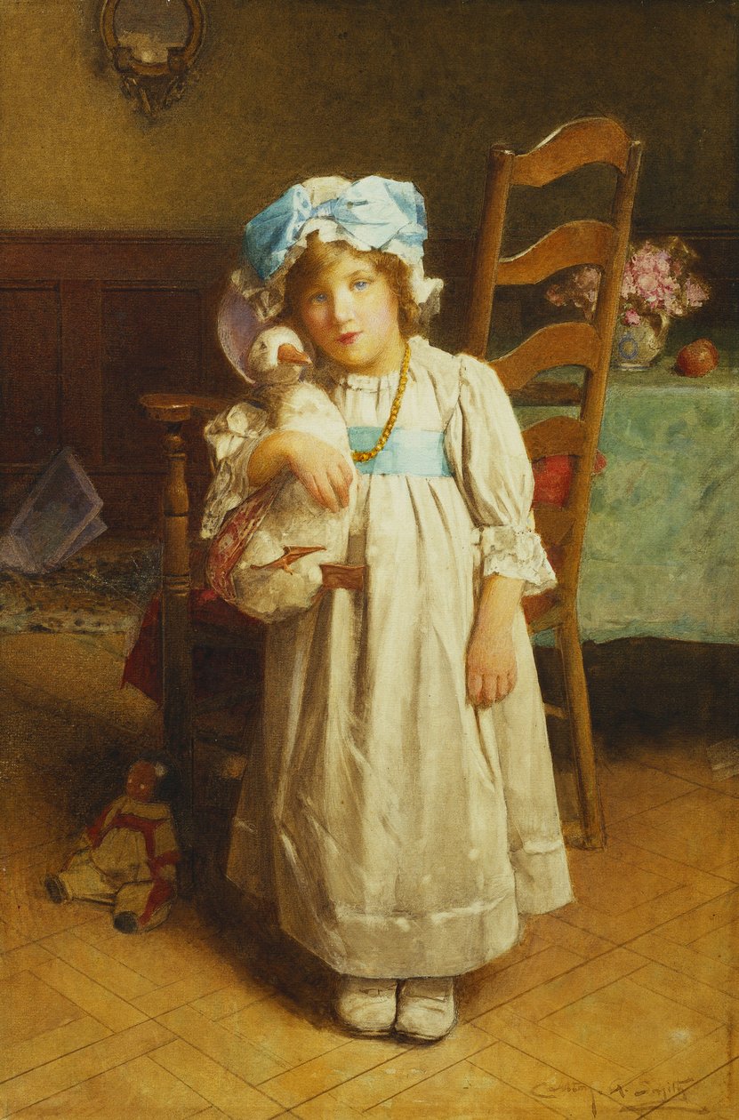 su birikintisi ördek by Carlton Alfred Smith